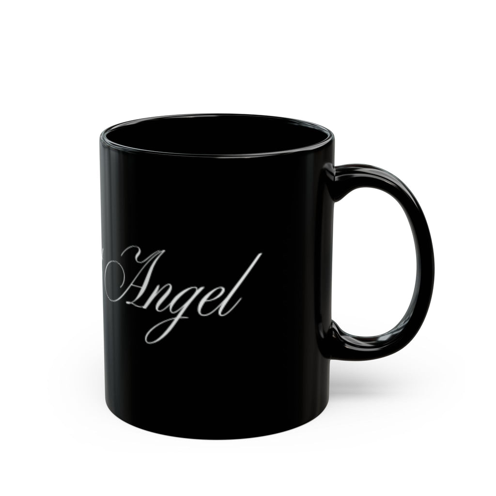 Midnight Angel Coffee Mug - Black