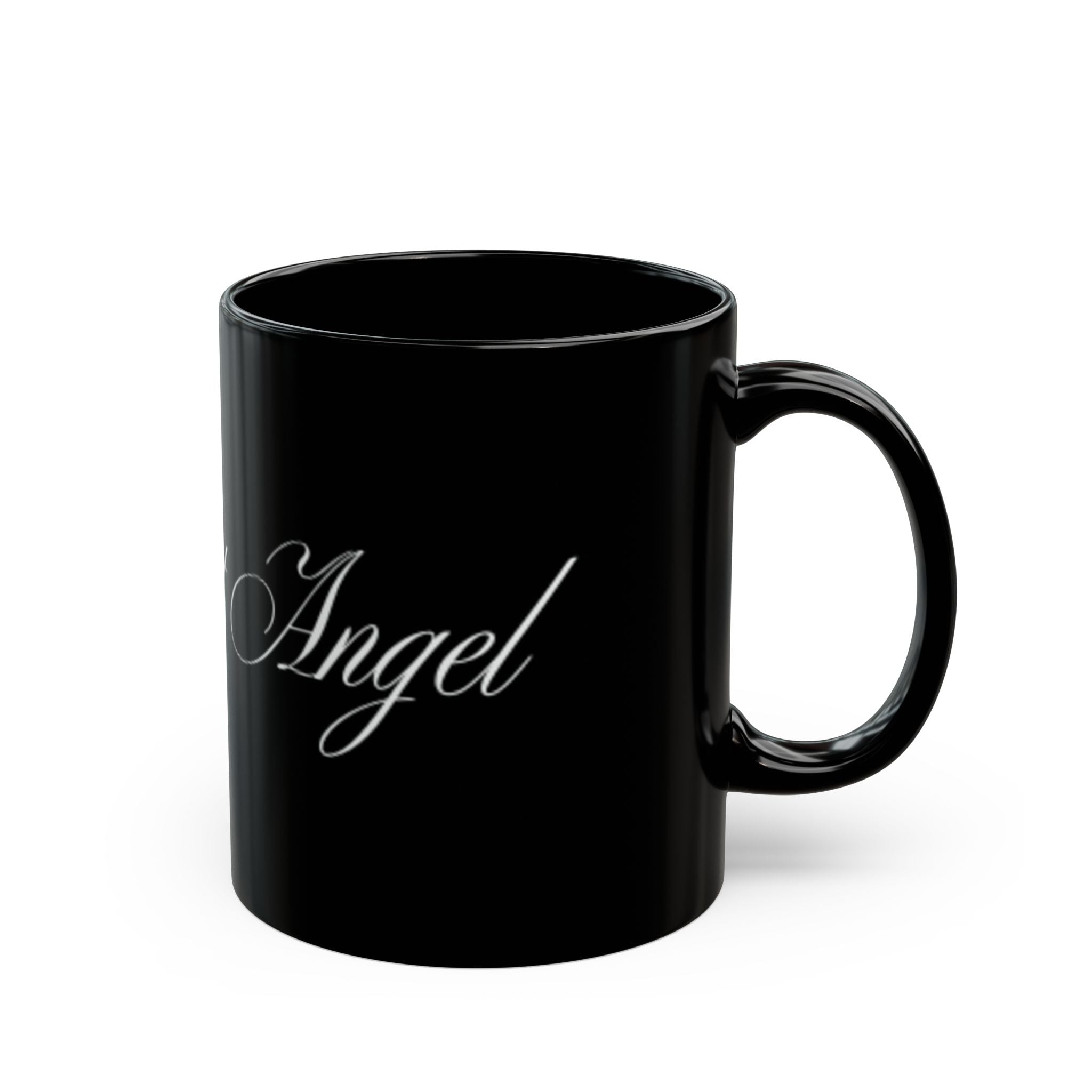 Midnight Angel Coffee Mug - Black