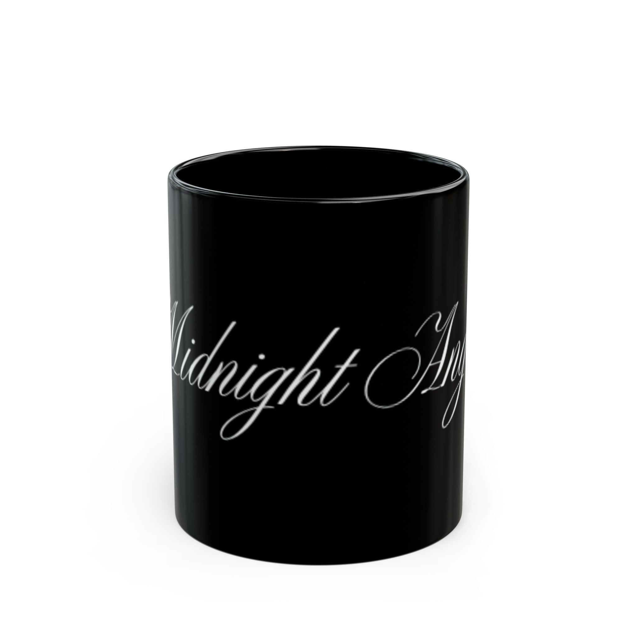 Midnight Angel Coffee Mug - Black