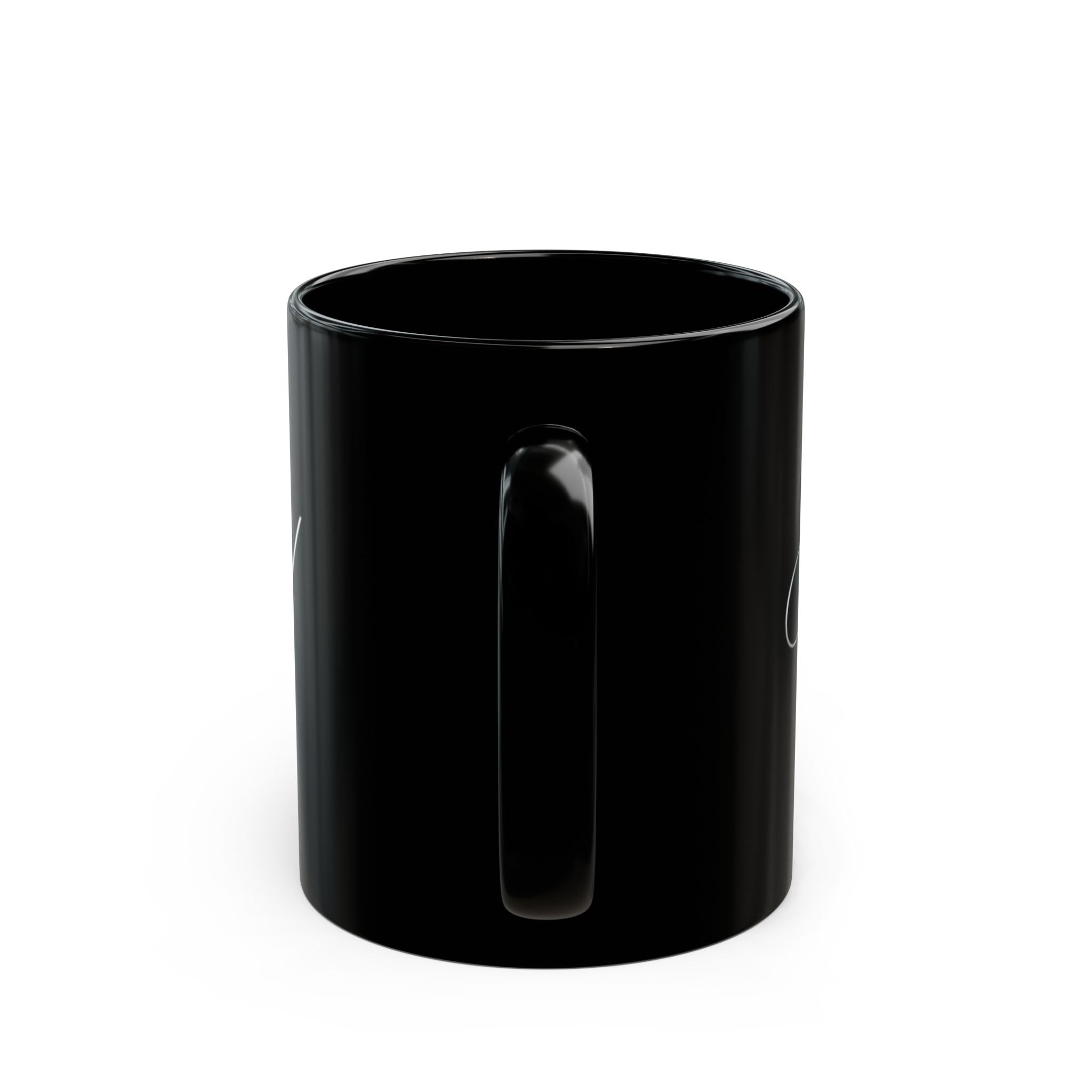 Midnight Angel Coffee Mug - Black